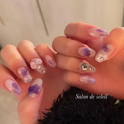 Salon De Soleil Nail Schoolのネイルサロン ネイリスト情報 Morishita Tomoko ミニモ