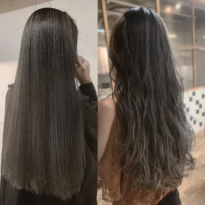 バレイヤージュ 22年春人気のバレイヤージュのヘアカラー 髪色カタログ 39ページ目 ミニモ