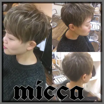 刈り上げツーブロックショート 女性でもかっこいいショートにしたい方は是非 Micca所属 市橋 享 のヘアカタログ ミニモ