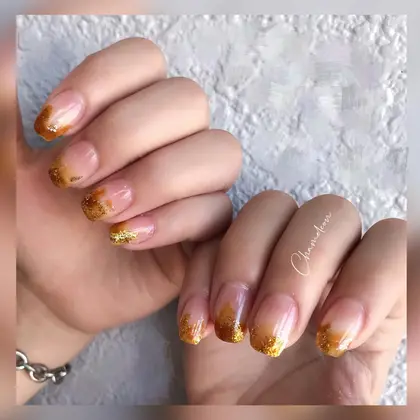 ブラウン 21年夏人気のブラウンネイルのネイルデザイン ネイルアートカタログ ミニモ