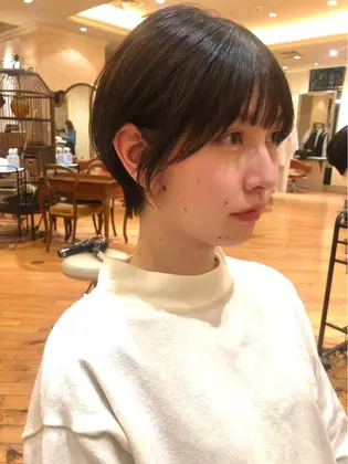 かわいいマッシュショート 無料のカットモデルさん大募集 Beautrium 265所属 塚元希望 似合わせショートのヘアカタログ ミニモ