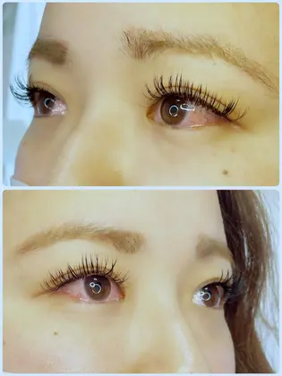 バインドロックをオフして付け替え ご本人様は もぅバインドロックはまつ毛を痛めるのでもぅやめたい サロンドシャネル所属 Lisa Lisaのマツエク デザイン ミニモ