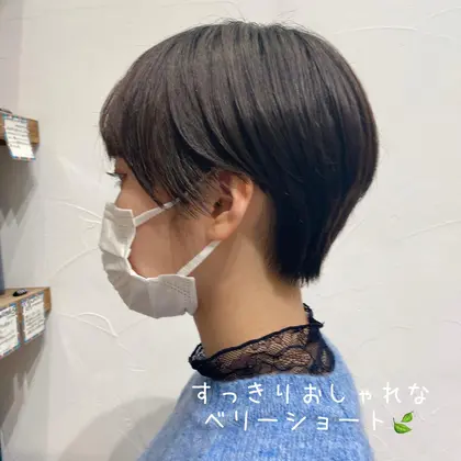 後ろスッキリ 少し耳にかかる長さがかわいい ベリーショート おしゃれな女の子におすすめピ Neutral Produced By Garden所属 Garden 高畑 和枝のヘアカタログ ミニモ