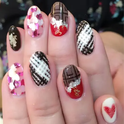 板チョコネイル ネイルサロン デコール所属 ネイルサロン デコールのネイルデザイン ミニモ