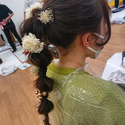 着物ヘア 22年夏人気の着物ヘアアレンジ 髪型カタログ ミニモ