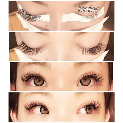 Dカール 15mmメインのグラマラスstyle Vibe Annex Ground Floor所属 川路 麻貴のマツエク デザイン ミニモ