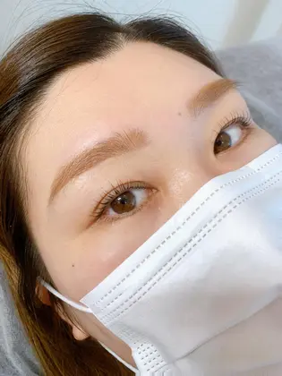 アイブロー ラッシュリフト パウダー仕上げで柔らか眉に まつげもしっかり上げることによって目と眉 Secret Base所属 原 美由紀 のエステ リラクカタログ ミニモ