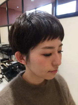 大人可愛いベリーショート フリーランス所属 中島 優実のヘアカタログ ミニモ