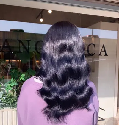 ブリーチなしラベンダーグレー Angelica 岡山店 アンジェリカ 所属 韓国スタイル木村 和祐のヘアカタログ ミニモ
