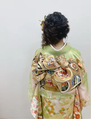 成人式 21年夏人気の成人式ヘアのヘアアレンジ 髪型カタログ 19ページ目 ミニモ