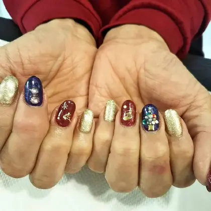 クリスマス 21年春人気のネイルデザイン ネイルアートカタログ 25ページ目 ミニモ