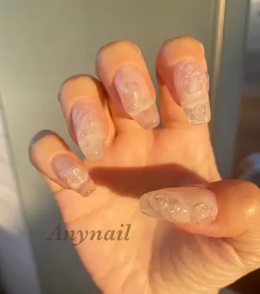 気泡ネイル 思ったように出来ず しかも潰れそう お客さまには まだできないレベル でも 個性的 Any Nail所属 岩澤 恵子のネイル デザイン 2529 ミニモ 気泡ネイル 思ったように出来ず しかも潰れそう お客さまには まだできないレベル でも 個性的 Any Nail所属 岩澤 恵子のネイル デザイン 2529 ミニモ