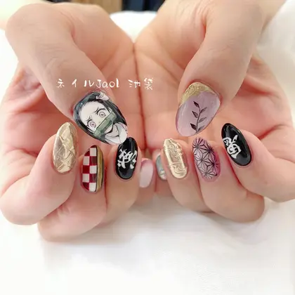 痛ネイル キャラクターネイルお任せください 池袋痛ネイル専門 池袋人気ネイルサロン 池袋ス Nail Jaol池袋店所属 ネイル Jaol池袋の ネイルデザイン ミニモ