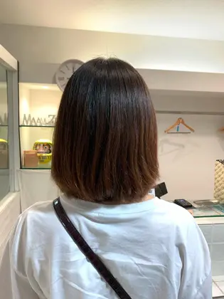 縮毛矯正 Ma Am Zee マアムジー経堂所属 新井 惇のヘアカタログ ミニモ