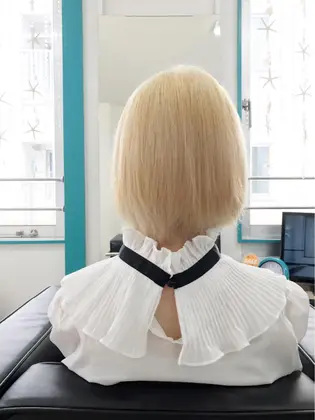 ハイブリーチ後 黄みを消すカラートリートメントを入れました Mermaid Hair所属 Mermaid Hairのヘアカタログ ミニモ ハイブリーチ後 黄みを消すカラートリートメントを入れました Mermaid Hair所属 Mermaid Hairのヘアカタログ ミニモ