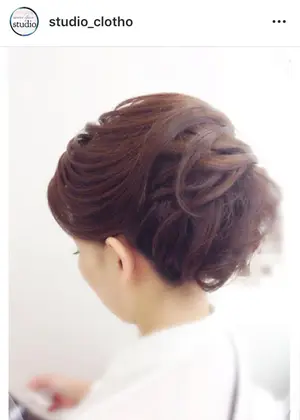 着物ヘア 21年秋人気の着物ヘアアレンジ 髪型カタログ 5ページ目 ミニモ