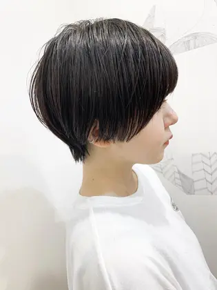 バレー部ショート 嘘です 横をパツッとさせた ボーイッシュショート 運動される方でも可愛いシ Garden Hair所属 Suzuki Ryomaのヘアカタログ ミニモ