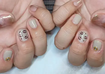 フットネイルアートありサンプルです パラジェル認定サロンbalance長町店所属 丸谷 悠葵のネイルデザイン ミニモ