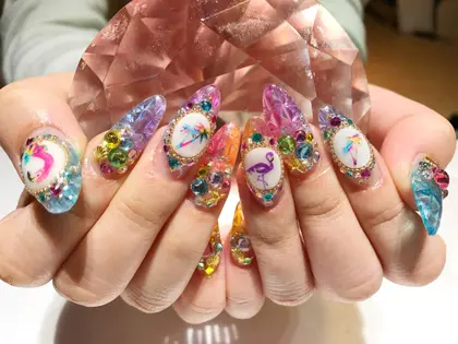 モザイクネイル チップスカルプコース10000円税抜き｜YUN