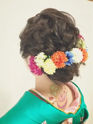 成人式 21年春人気の髪型 ヘアカタログ 18ページ目 ミニモ