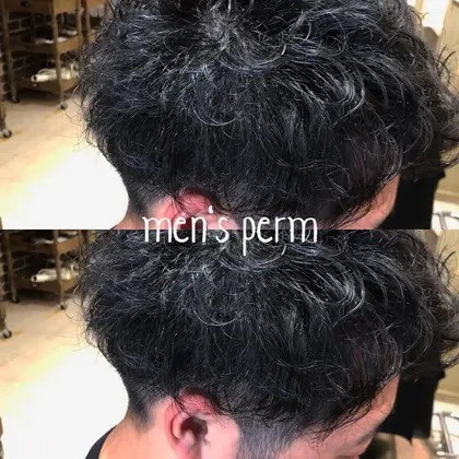 メンズ パーマ Lamuse所属 平山 由輝のヘアカタログ ミニモ