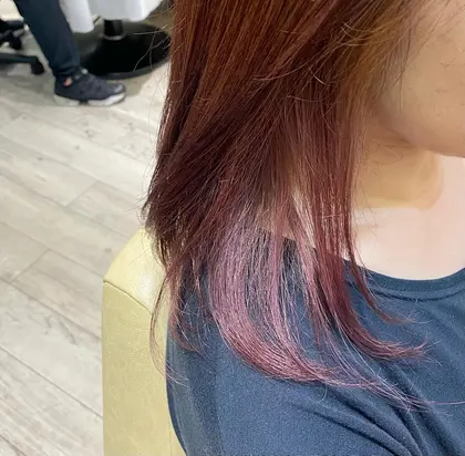 インナーカラー 22年冬人気のインナーカラーのヘアカラー 髪色カタログ ミニモ