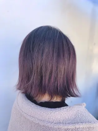 ラベンダーグレージュ グラデーションカラー アディクシー イルミナカラーmixレシピで透明感 Milk Hair ミルクヘアー 所属 菊池 貢平のヘアカタログ ミニモ
