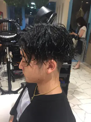 髪質状態 軟毛 細い ぺたんとしやすい パーマでふんわりすること出来ますよ Rby Blanc所属 加藤 空のヘアカタログ ミニモ