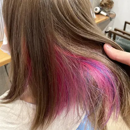 パープルブルージュ Hair Sundy ヘアー サンディ 所属 Teru ﾔﾏｶﾜ ﾃﾙｵ のヘアカタログ ミニモ