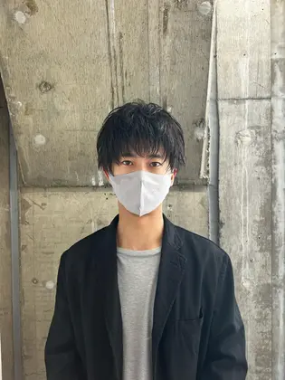 清潔感と好感度が限界突破したスタイル 前髪を上げると男らしさが限界突破し 下ろすと爽やかさが限界突破 Meraki荻窪駅前店所属 メンズパーマ Sunaoのヘアカタログ ミニモ