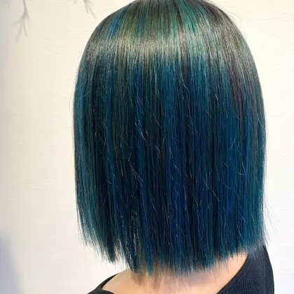 マッシュウルフでくらげヘアー オギクボ ヴォイス所属 ショート カラー 堀米早紀 荻窪 のヘアカタログ ミニモ