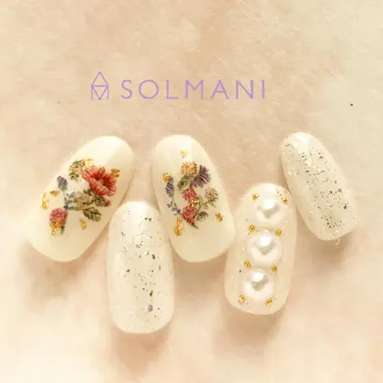 成人式 21年夏人気の成人式のネイルデザイン ネイルアートカタログ ミニモ