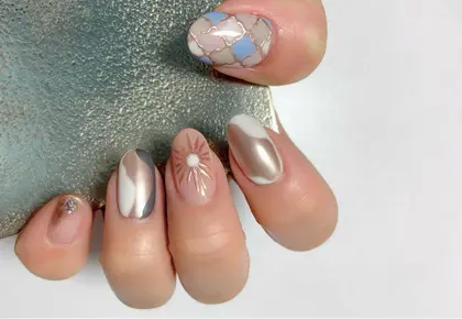 ちょっとしたおまじない Private Nail所属 Chi Caのネイルデザイン ミニモ