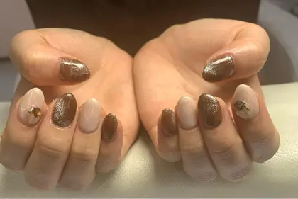 春ネイル エーナイン栄町店所属 佐々木 沙織のネイルデザイン ミニモ