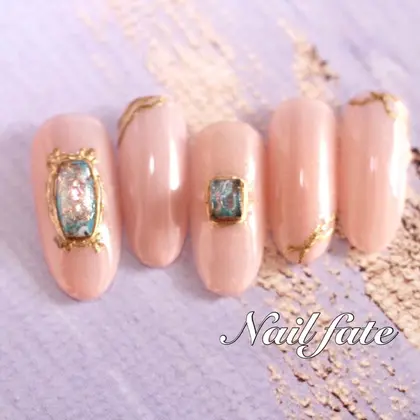 病院通いのお客様 ジェルがついていると脈を指から測れない お医者様は 手術や入院を控えた患 ネイルサロン フェイト所属 サロン フェイト 矢野の ネイルデザイン ミニモ