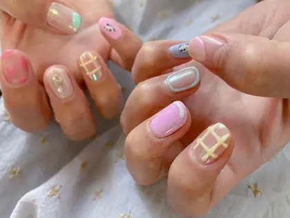 春ネイル 21年夏人気の春ネイルのネイルデザイン ネイルアートカタログ 50ページ目 ミニモ