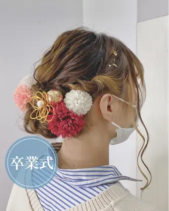 卒業式のヘアスタイル 21年秋人気の卒業式のヘアスタイル 髪型カタログ 15ページ目 ミニモ