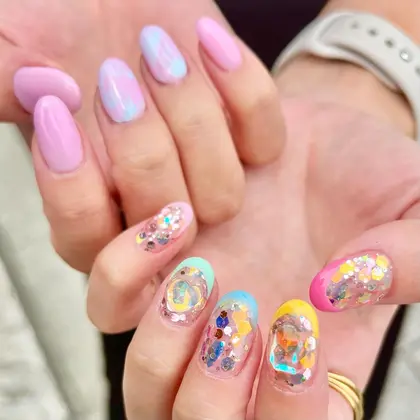 Nine 鶴間ネイルサロン 鶴間駅ネイルサロン 鶴間ネイル 鶴間駅 大和駅 大和駅ネイ Nine 所属 Nine Yukoのネイルデザイン ミニモ