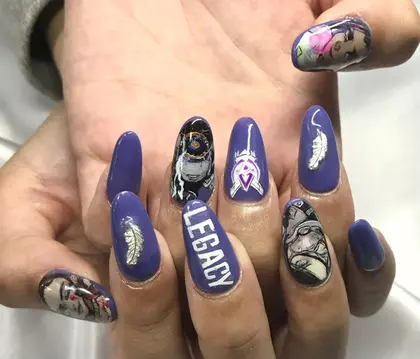 ポテトヘッド 問い合わせ Nail Salon Kn所属 Nailsalon Kn 北千住店のネイルデザイン ミニモ