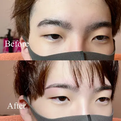 メンズ専門 眉毛サロン ℳ𝒾𝒾所属 ℳ𝒾𝒾 メンズ眉毛サロン のアイブロウ 眉毛カタログ ミニモ