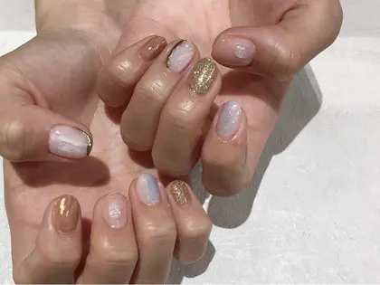 Moi Nail Eyelashsalon モア ネイルアンドアイラッシュサロン 所属 Moi Chisatoのネイルデザイン ミニモ