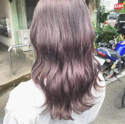 外ハネ ブルー Ark Hair Dai所属 岡本 あさひのヘアカタログ ミニモ