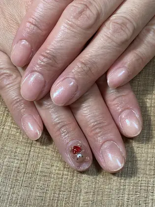 ノンタンネイル ジェルアートし放題 マグネットネイル ネイルサロンconnection所属 安藤 シャルロッテのネイル デザイン ミニモ