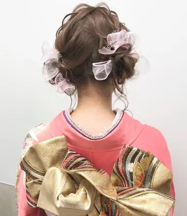 成人式 21年春人気の髪型 ヘアカタログ 17ページ目 ミニモ