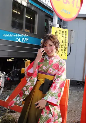 着物ヘア 21年夏人気の着物ヘアアレンジ 髪型カタログ ミニモ