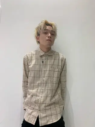 ピンク系オーダー多数 根元から毛先にかけてグラデーション Ash川口所属 他との差を佐々木 竜司のヘアカタログ ミニモ