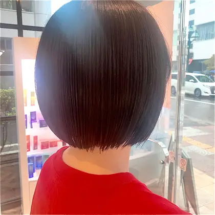 ボブ 22年春人気のボブのヘアスタイル 髪型カタログ 94ページ目 ミニモ