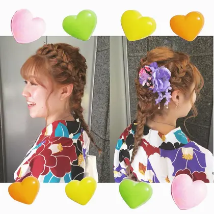 結婚式のお呼ばれに Les Garcons所属 藤野 美咲のヘアカタログ ミニモ