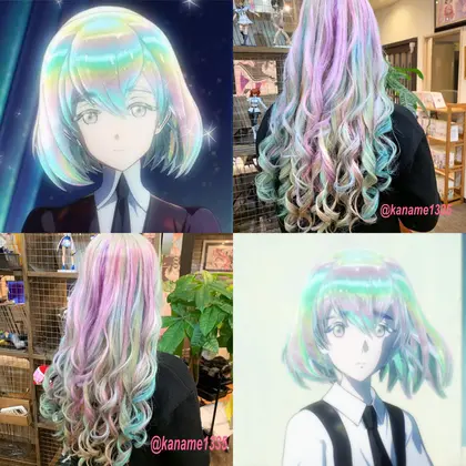 アニメカラーユニコーン テーマは宝石の国のダイヤモンド あの色を再現するのは大変ですが めっち Off Kai Osaka所属 鹿目 Kokiのヘアカタログ ミニモ アニメカラーユニコーン テーマは宝石の国のダイヤモンド あの色を再現するのは大変ですが めっち Off Kai Osaka所属 鹿目 Kokiのヘアカタログ ミニモ