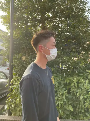 スッキリしたスタイルもお任せ下さい ヒロ銀座バーバーショップ秋葉原店所属 神山 滉平のヘアカタログ ミニモ